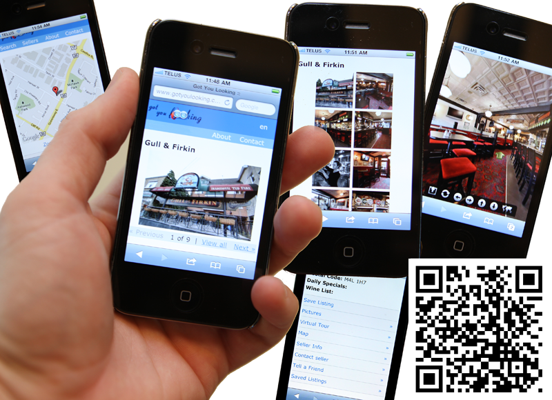 Gull and Firkin QR Code